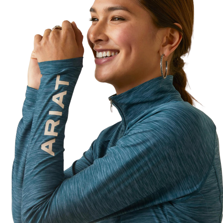 Ariat TEK 10046132 WOMENS LAGUNA 1/4 ZIP TOP LS