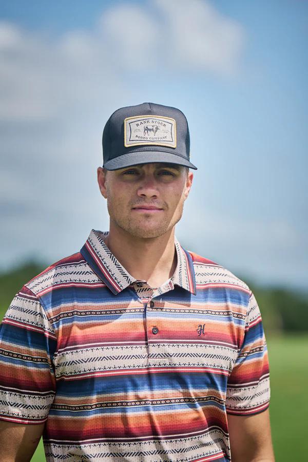 Hooey 2561T-BK Rank Stock Hat