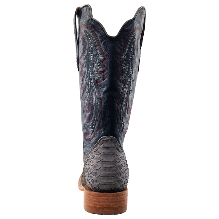 R Watson RW7914-2 Men's Grey Sueded Python