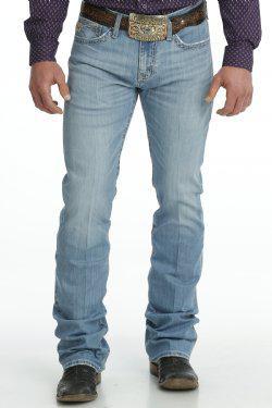 Cinch MB58836001 MEN'S SLIM FIT IAN - LIGHT STONEWASH