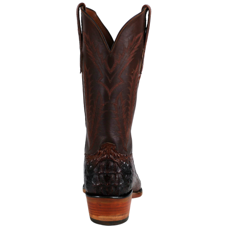 Black Jack 7152-54 Men's Caiman Hornback (Body Cut) - Cognac Brush Off