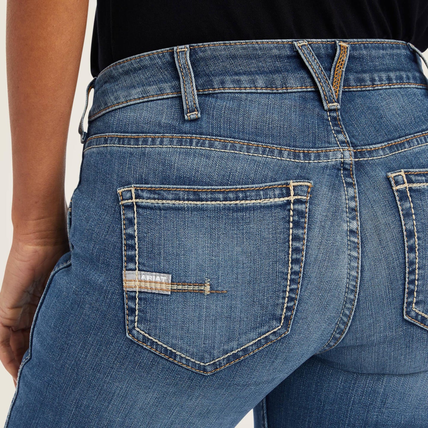 Ariat 10041067 Rebar Riveter Boot Cut Jean - Malibu