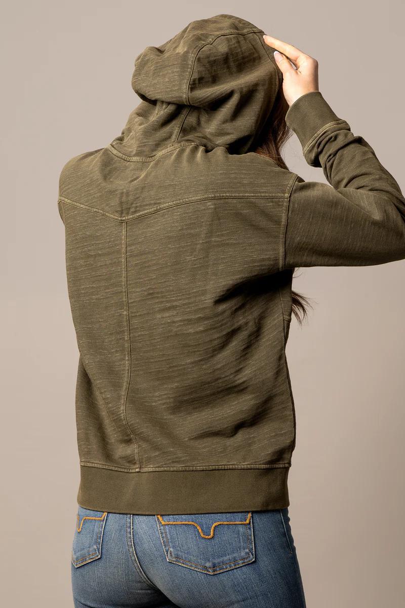 Kimes Ranch Tess Western Hoodie - Pine