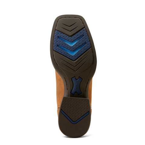 Ariat 10051036 Cowpuncher Ventek Sorrel Crunch Black Deertan
