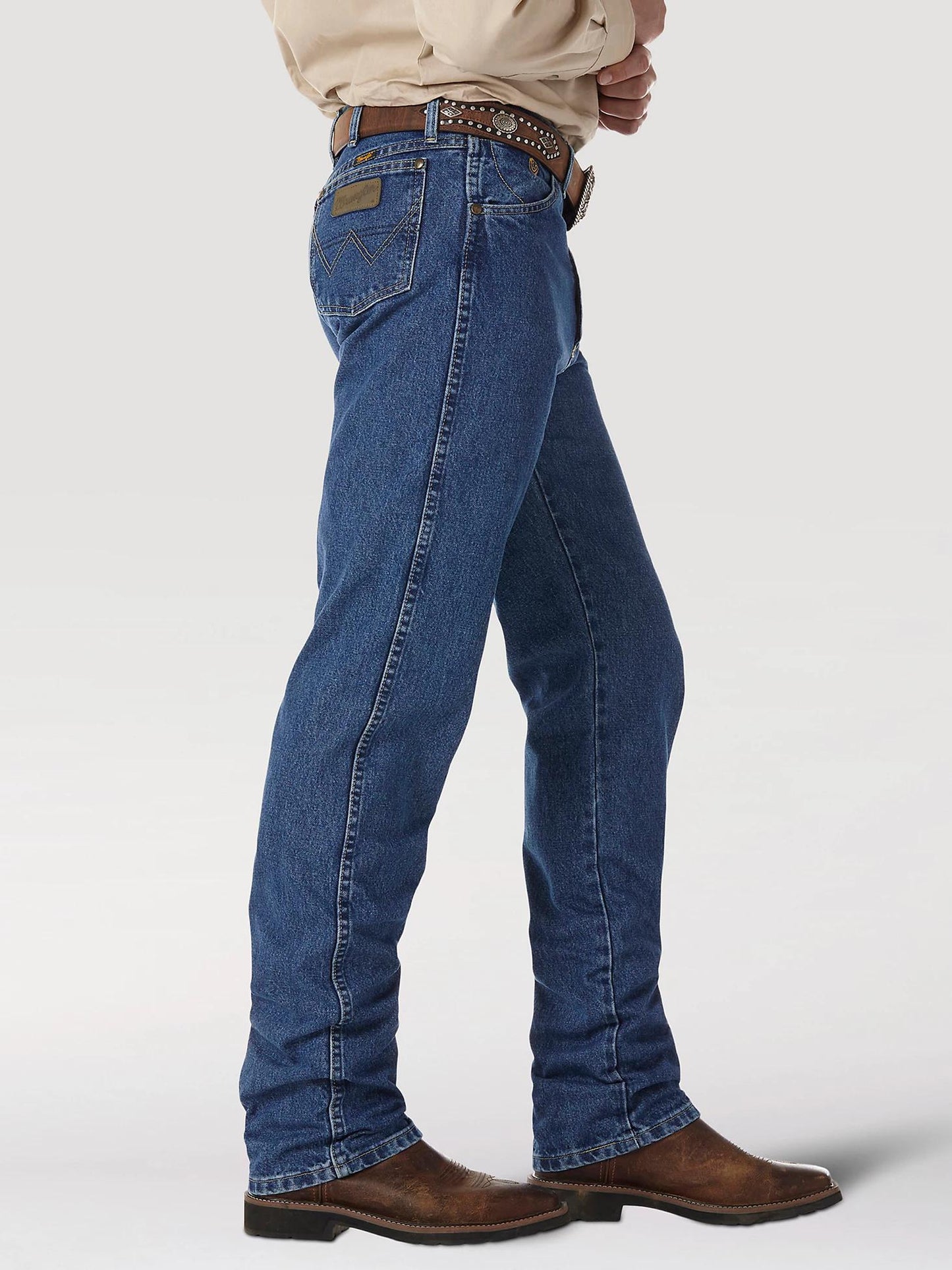 Wrangler 13MGSHD GEORGE STRAIT COWBOY CUT® ORIGINAL FIT JEAN IN HEAVYWEIGHT STONE DENIM