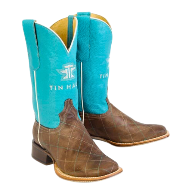 Tin Haul 14-021-0101-5062 Women's Diamonds Are Forever / Cowgirl Rider Boots