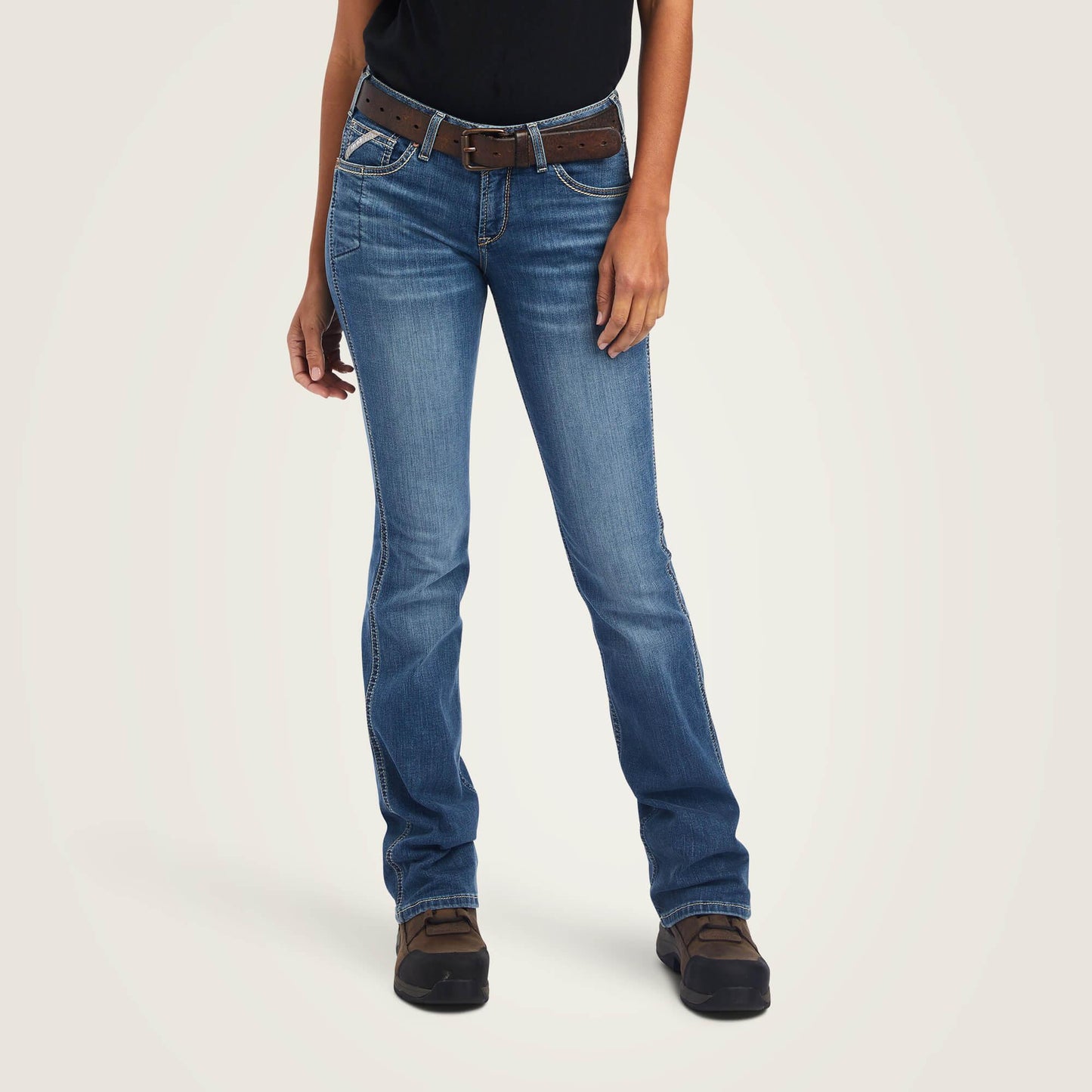 Ariat 10041067 Rebar Riveter Boot Cut Jean - Malibu