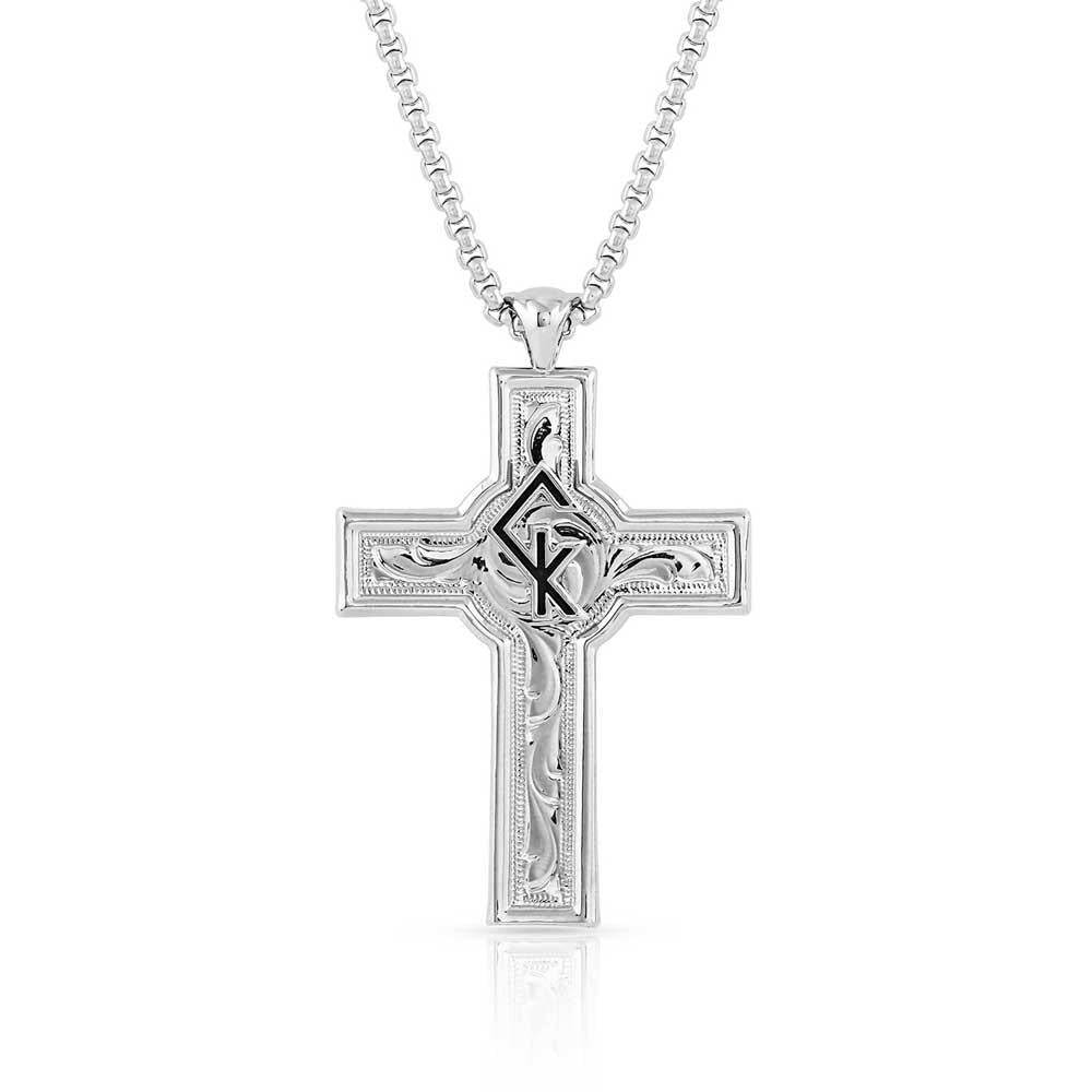 Montana Silversmith CKNC5105 Combat Zone Chris Kyle Cross Necklace