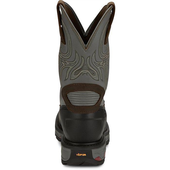 Justin WK2102 Tanker 11" Men's Steel Toe - Met Guard Work Boot