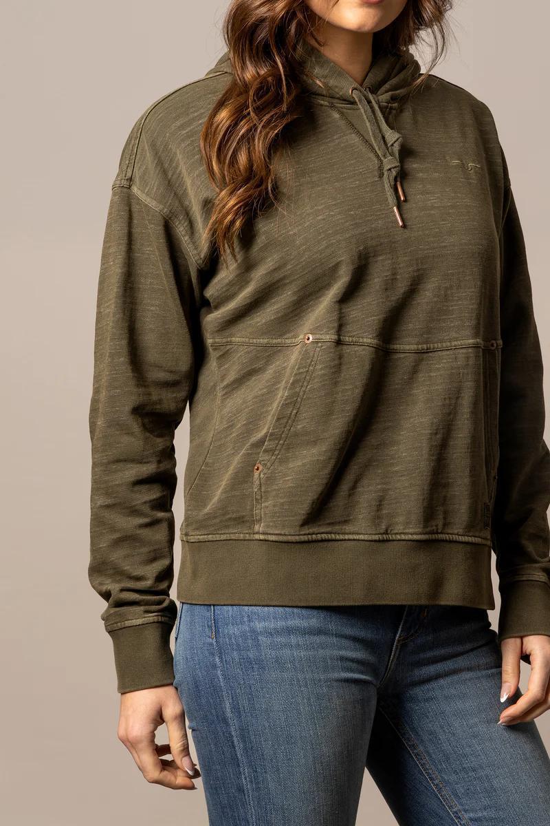 Kimes Ranch Tess Western Hoodie - Pine