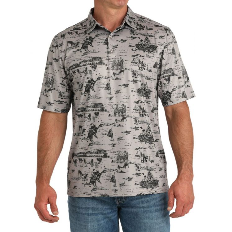 Cinch MTK1863049 MENS S/S ARENAFLEX POLO