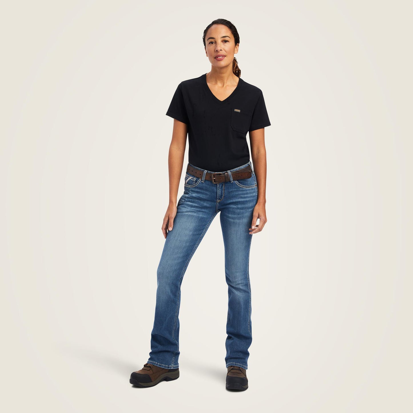 Ariat 10041067 Rebar Riveter Boot Cut Jean - Malibu
