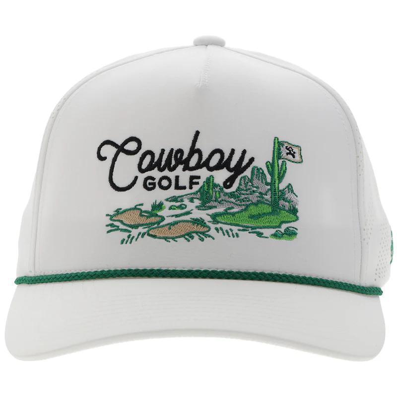 Hooey 2517T-WH Cowboy Golf Hat