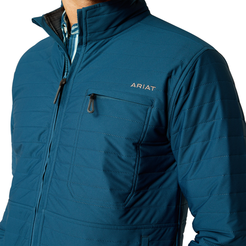 Ariat 10052464 Men's Wylie Full Zip Jacket-Lightweight