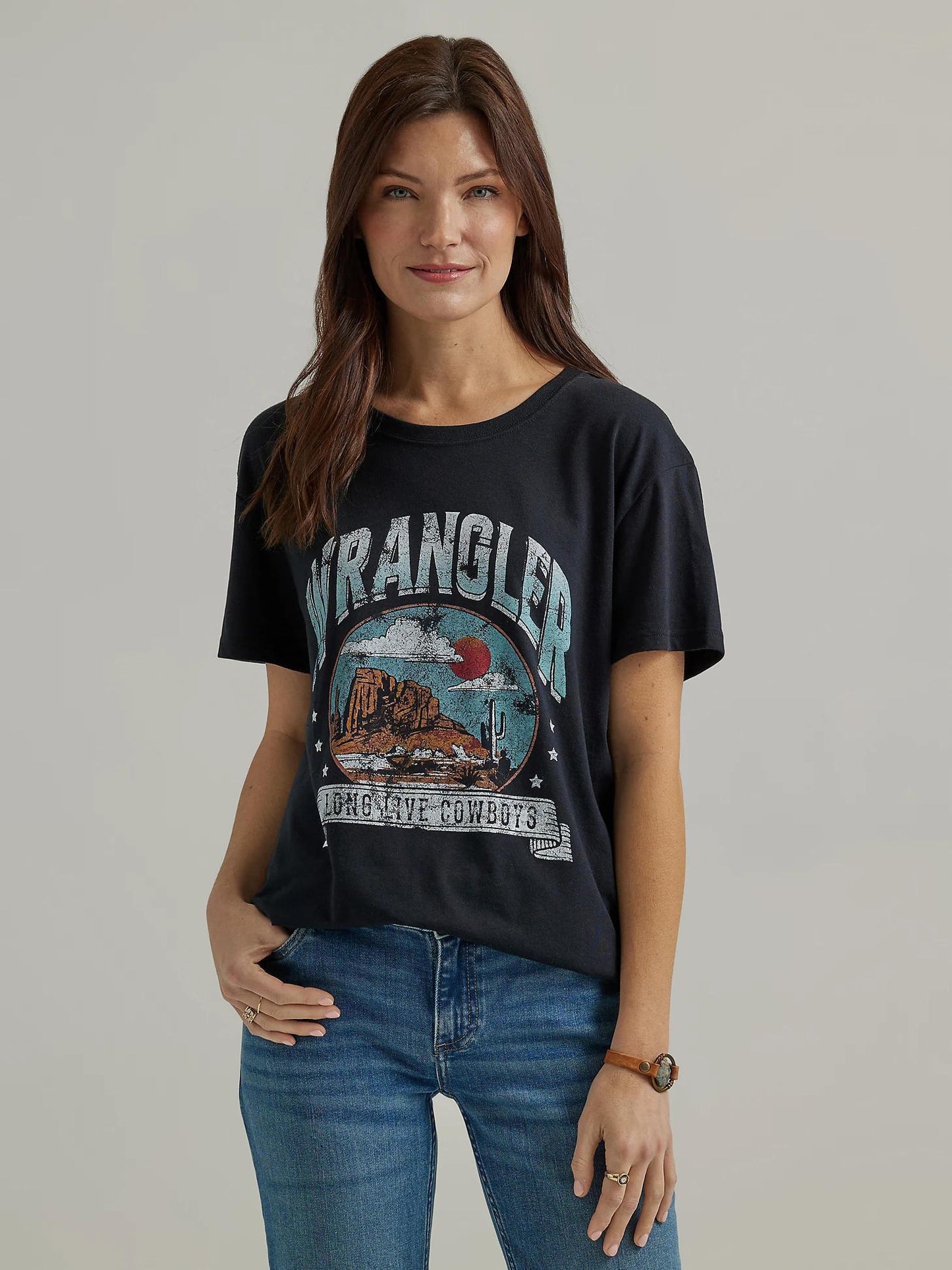 Wrangler Retro® 112344198 Year-Round Short Sleeve T-Shirt - Boyfriend Fit