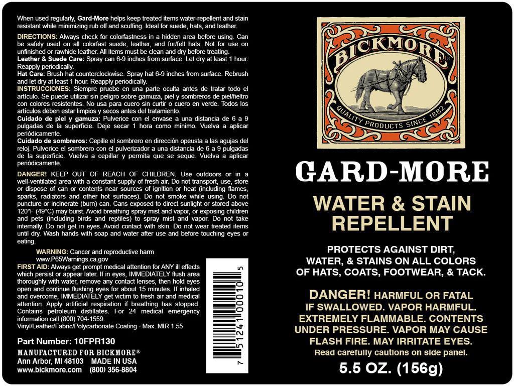 Bickmore Gardmore Water & Stain Repellent 5.5 Oz