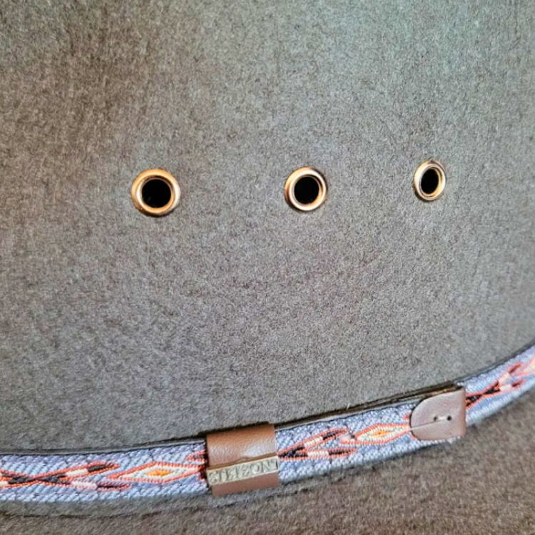 Stetson Elk Horn Eyelets Steel SWELKH-813285