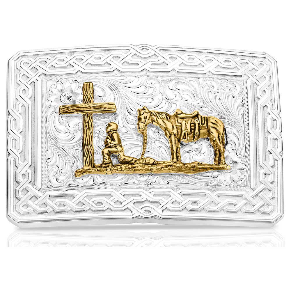 Montana Silversmith 51810-731 Unyielding Grit Belt Buckle