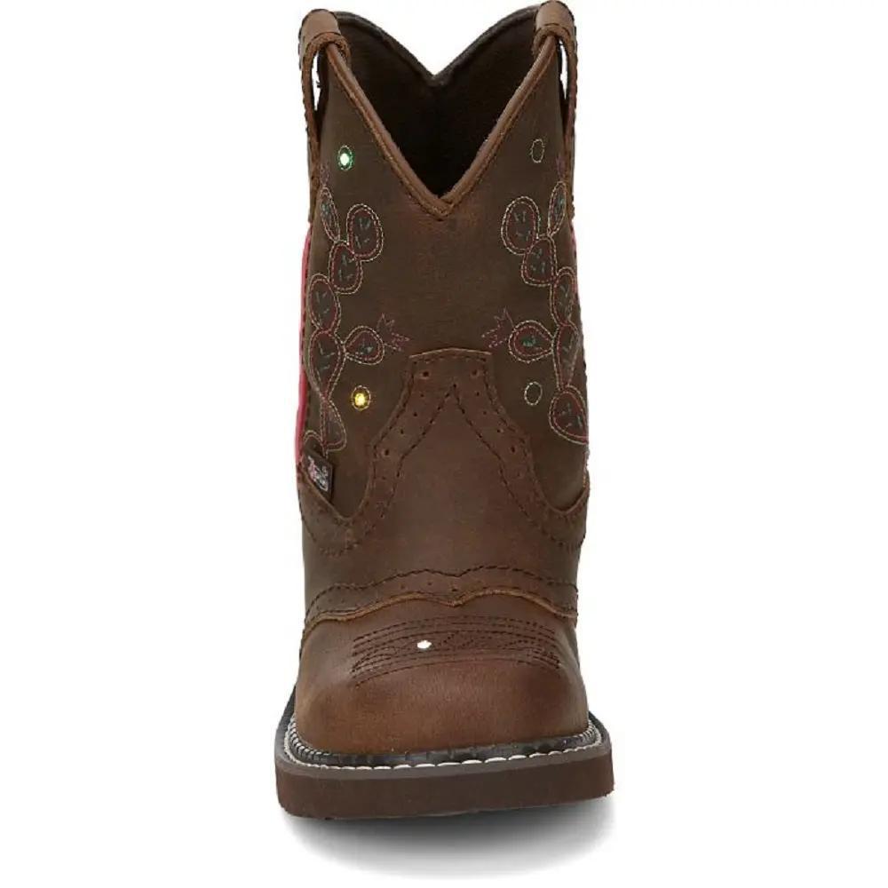 Justin JK9915 Kids Glitzi Light Up Girls Boot