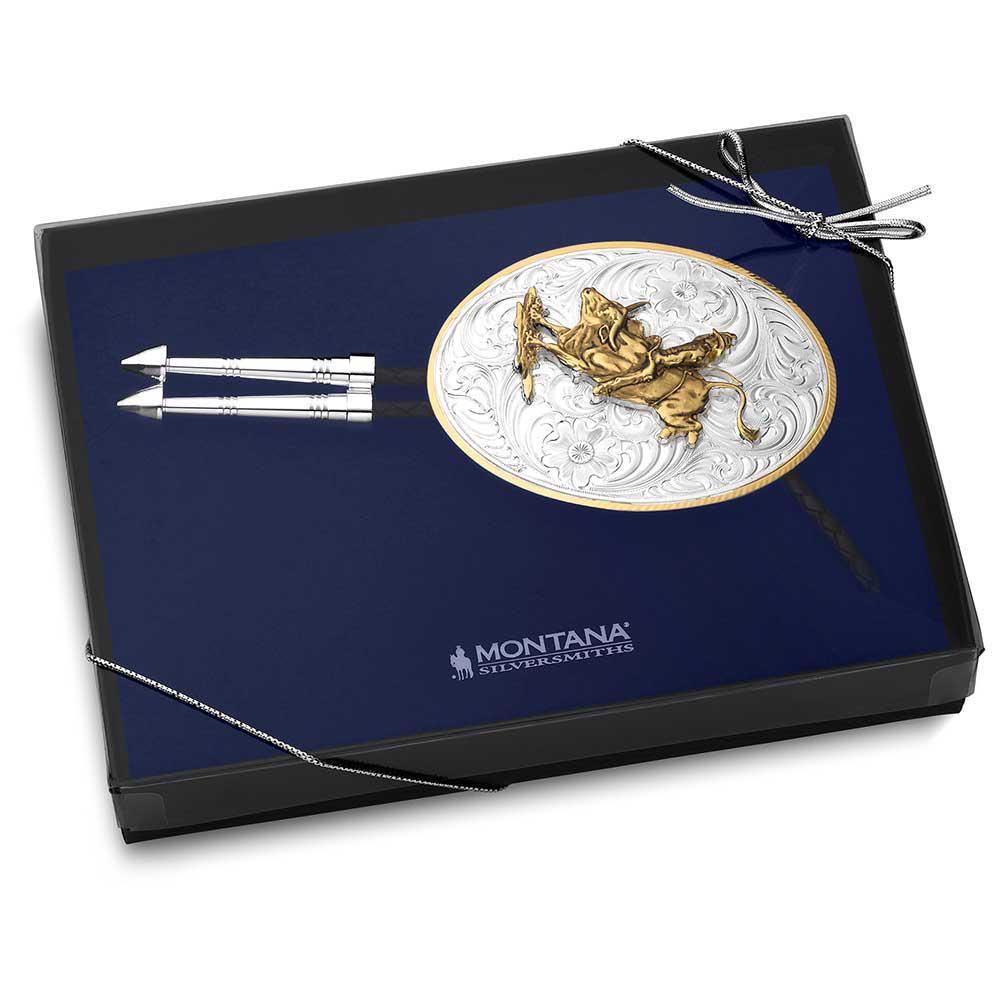 Montana Silversmith BT5909 Bull Rider Bolo Tie