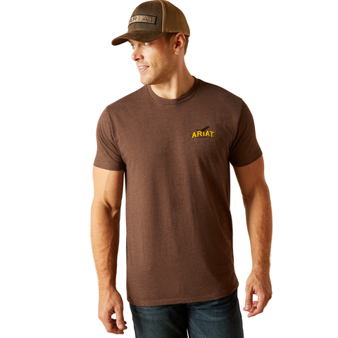 Ariat 10051750 Men's Bison Sketch Shield T-Shirt