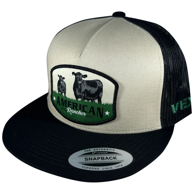 Vexil HT-323-008 American Rancher Angus Cow/Calf Black/Tan