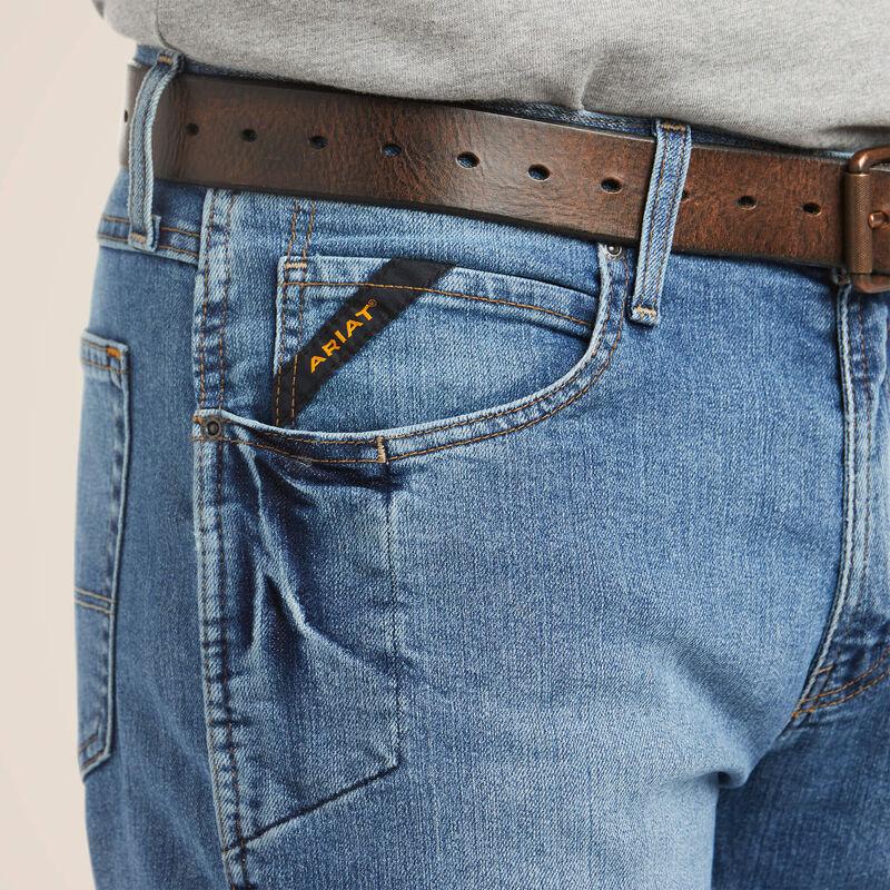 Ariat 10021854 Rebar M4 Relaxed DuraStretch Basic Boot Cut Jean