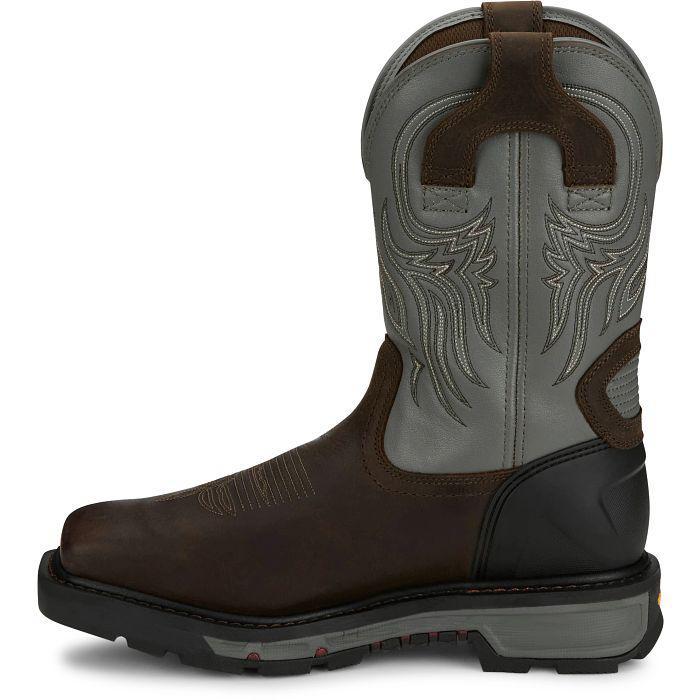 Justin WK2102 Tanker 11" Men's Steel Toe - Met Guard Work Boot