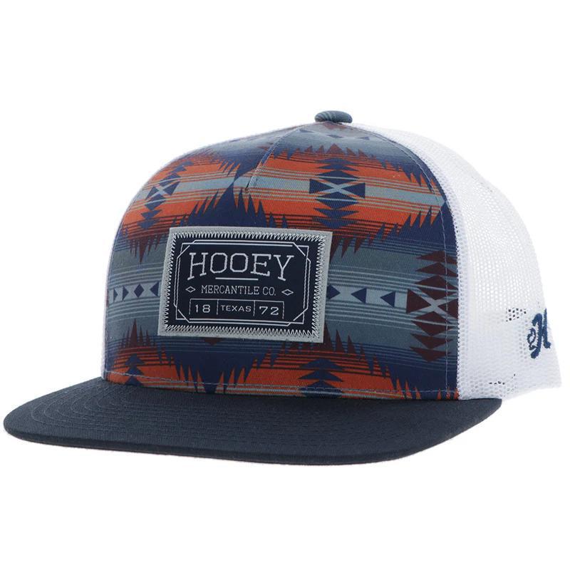 Hooey 2502T-NVWH Doc Navy Hat