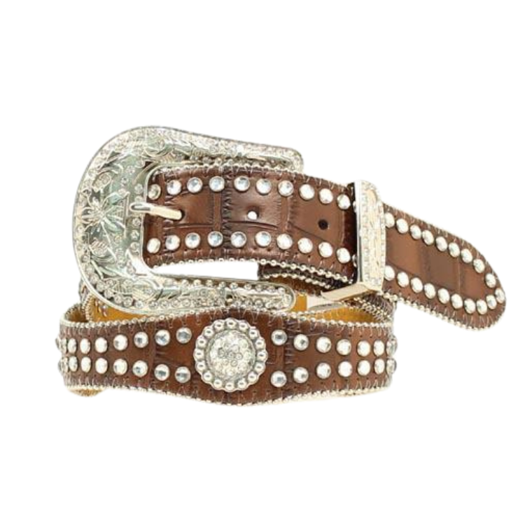 Nocona N4426002 Girls Scalloped Rhinestone Belt