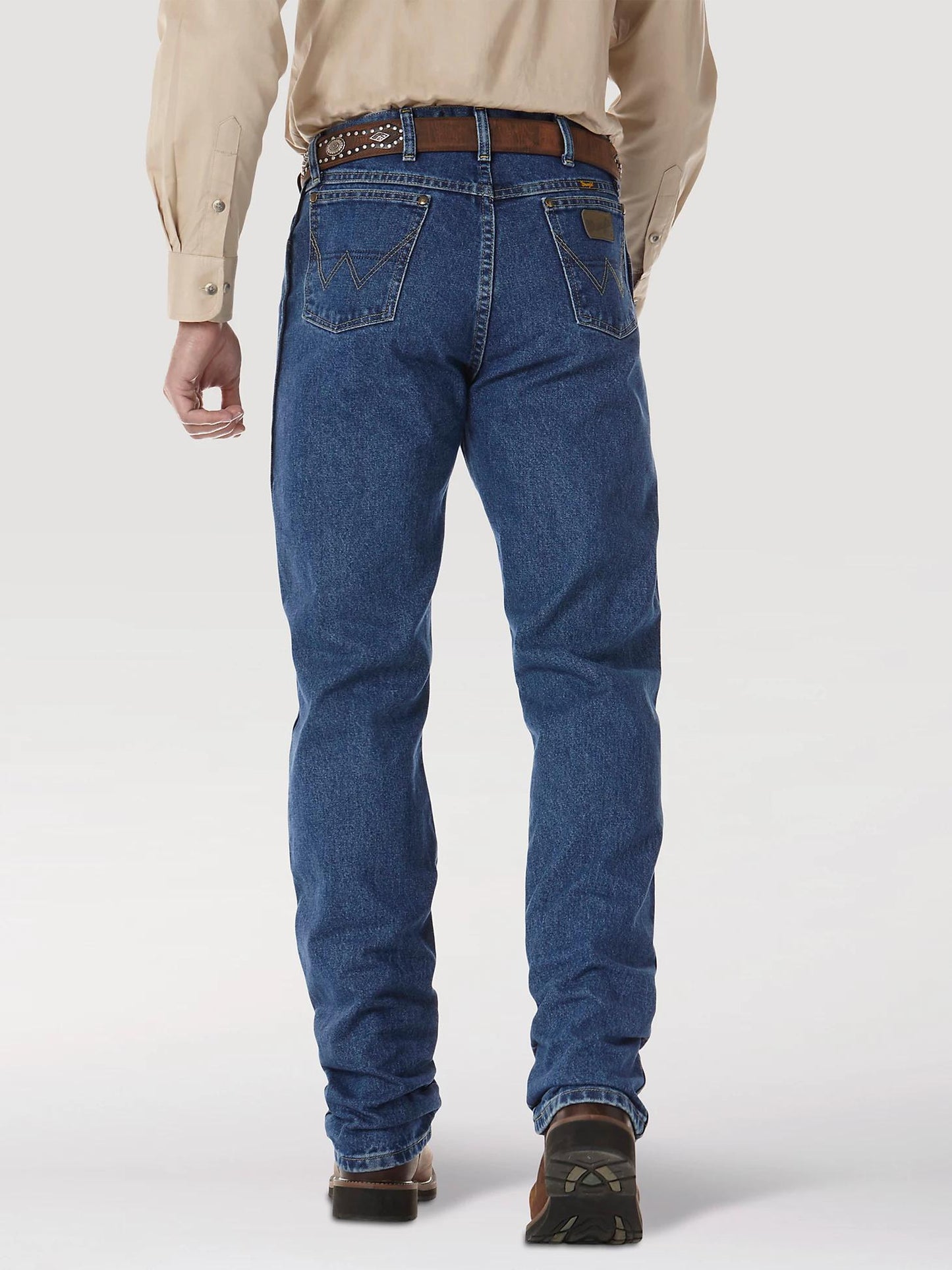 Wrangler 13MGSHD GEORGE STRAIT COWBOY CUT® ORIGINAL FIT JEAN IN HEAVYWEIGHT STONE DENIM