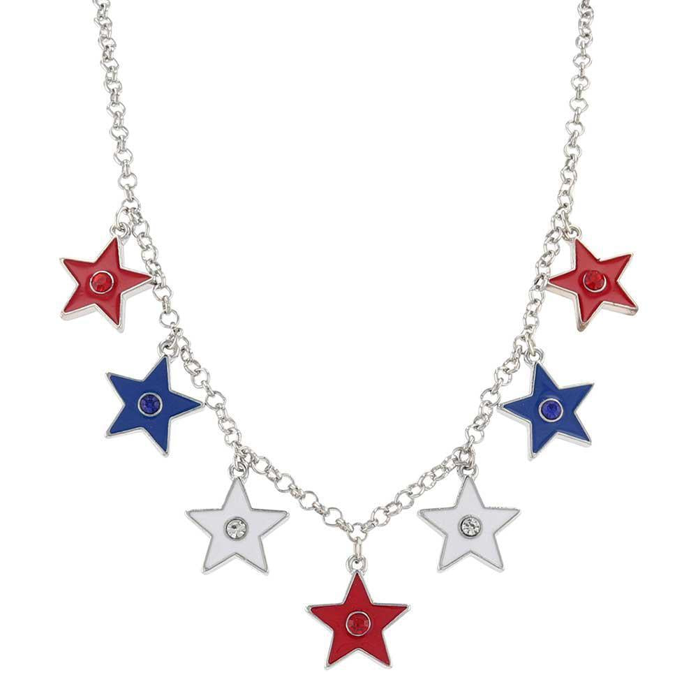 Attitude ANC5920 Star-Spangled Attitude Necklace