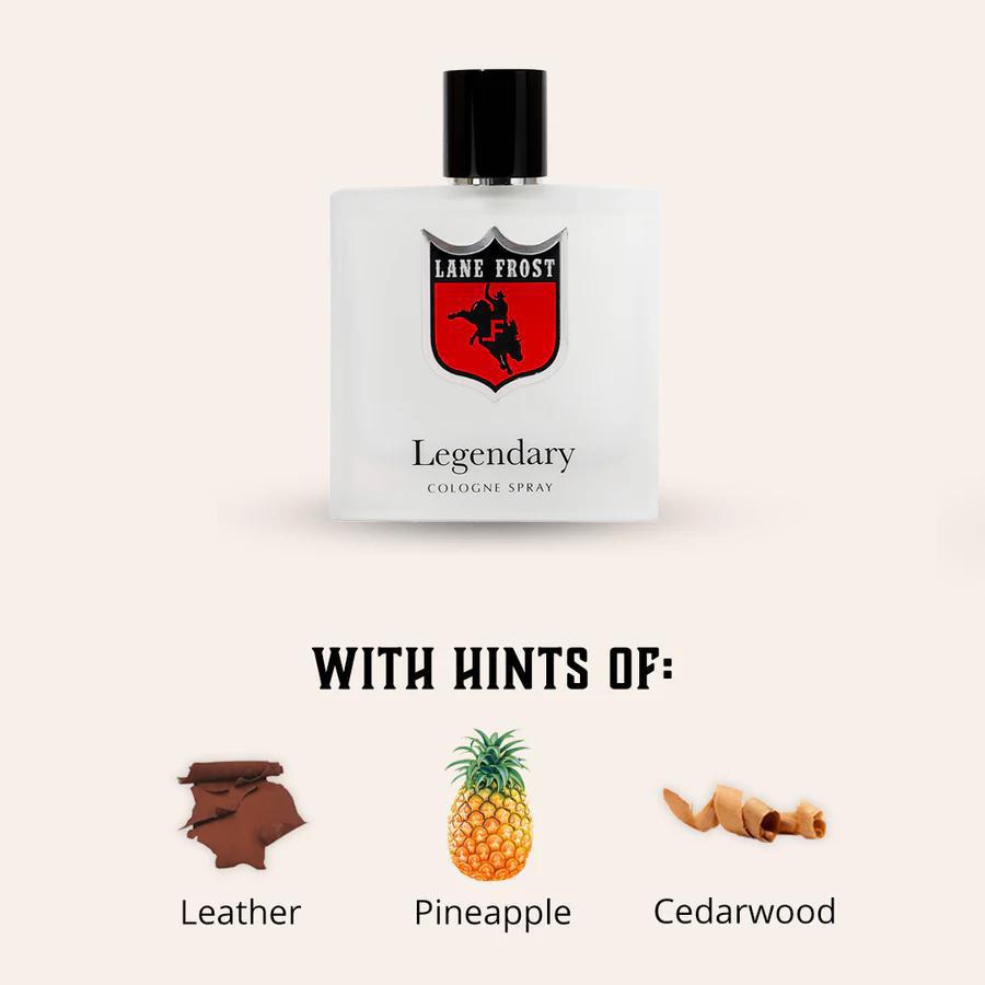 Lane Frost Frosted Legendary Cologne 3.4 Oz