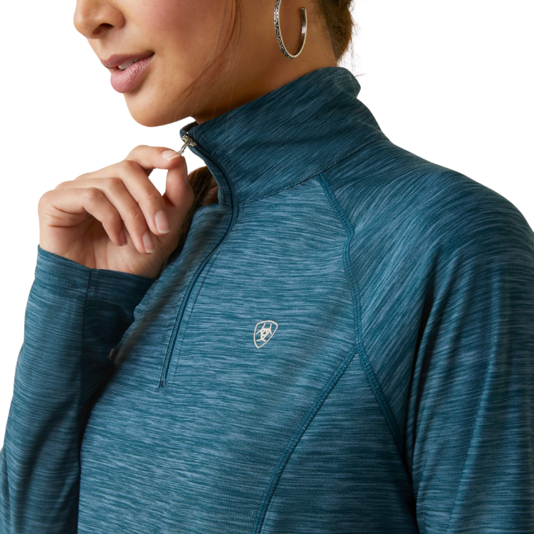 Ariat TEK 10046132 WOMENS LAGUNA 1/4 ZIP TOP LS