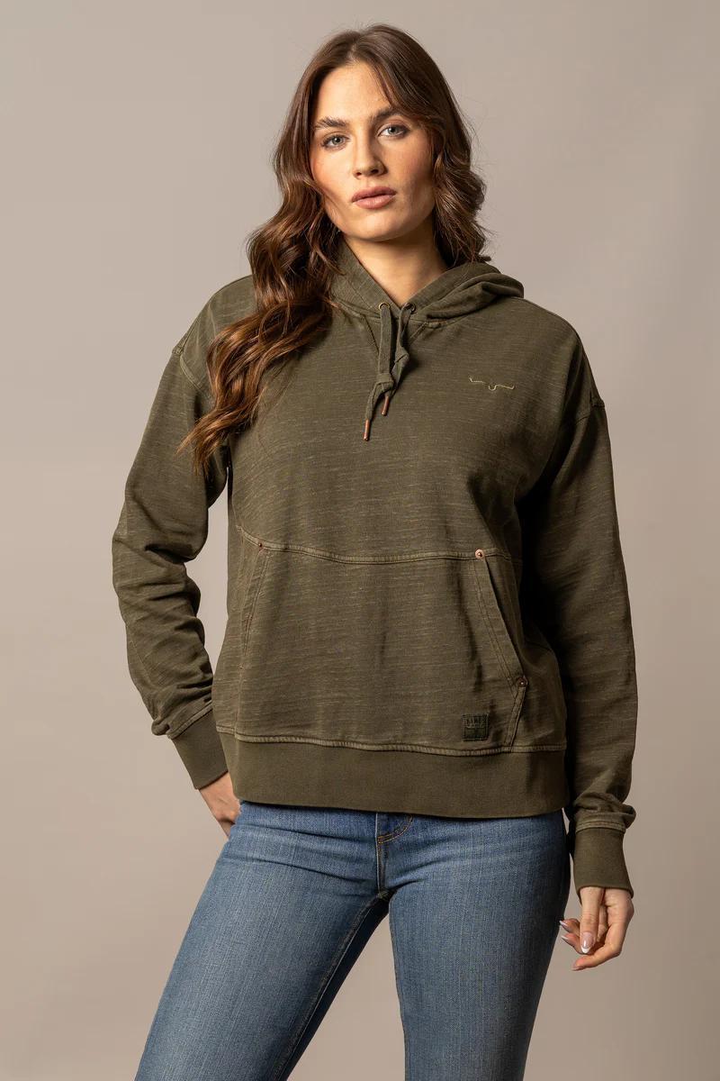 Kimes Ranch Tess Western Hoodie - Pine
