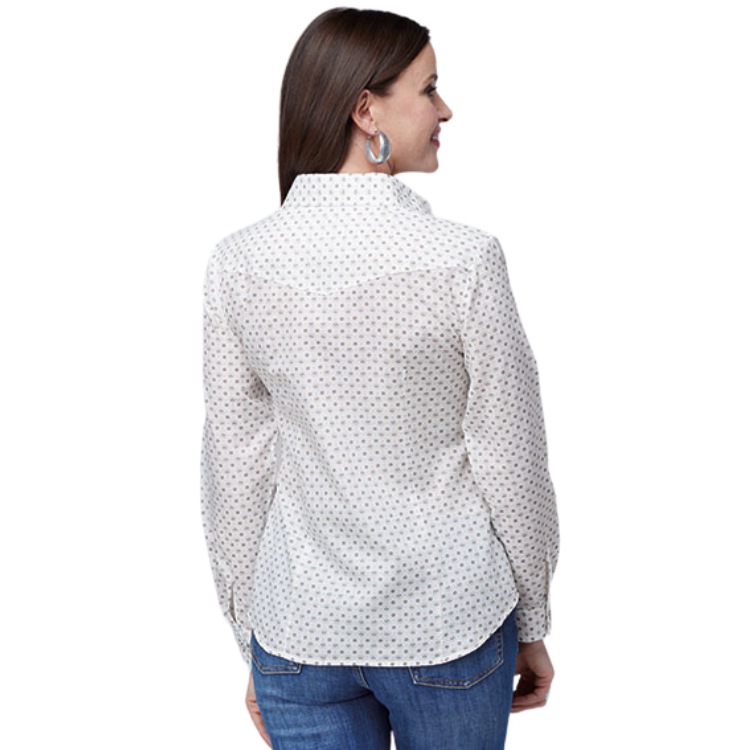 Roper 01-050-0019-4063 WOMENS L/S SHIRT SNAP PRINT