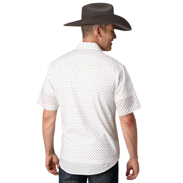 Roper 01-002-0019-4063 MENS S/S SHIRT SNAP PRINT