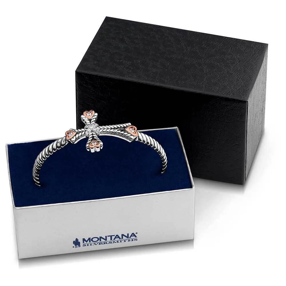 Montana Silversmith BC6040 Faith in my Heart Cross Bracelet