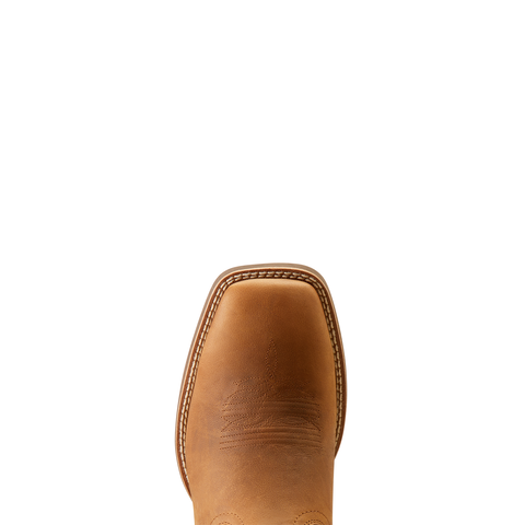 Ariat 10051036 Cowpuncher Ventek Sorrel Crunch Black Deertan