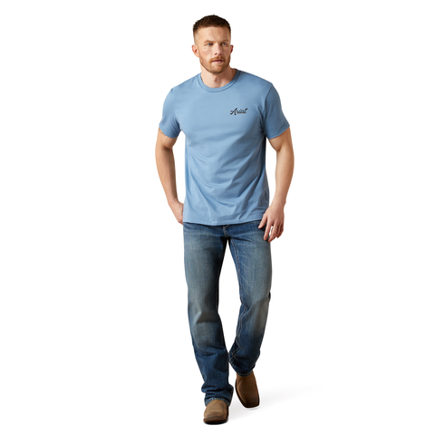 Ariat 10065896 MNS ARIAT CATTLE CO. SS TSHRT