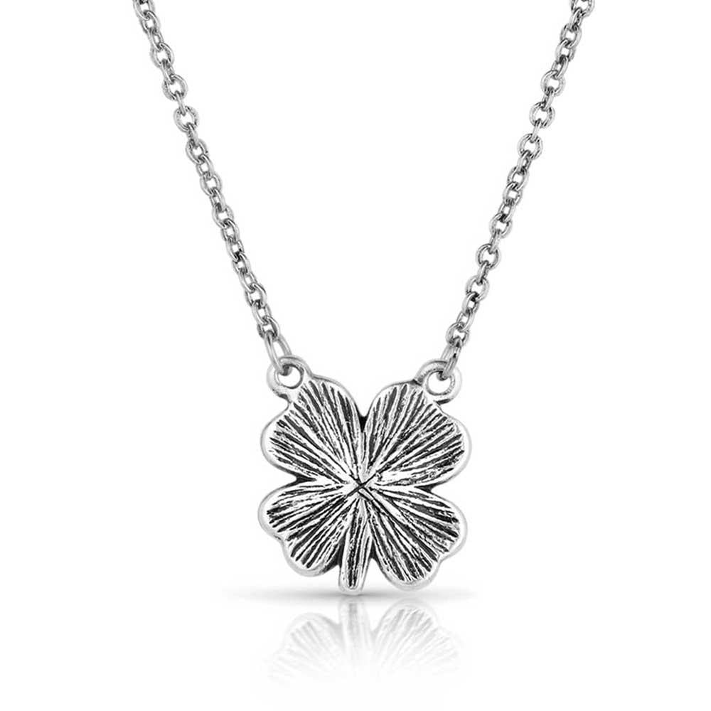 Montana Silversmith NC5882 Sparkling 4-H Clover Necklace