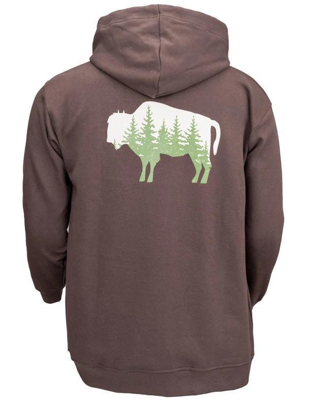 Outback 40283-BRN Men's Wayne Hoodie
