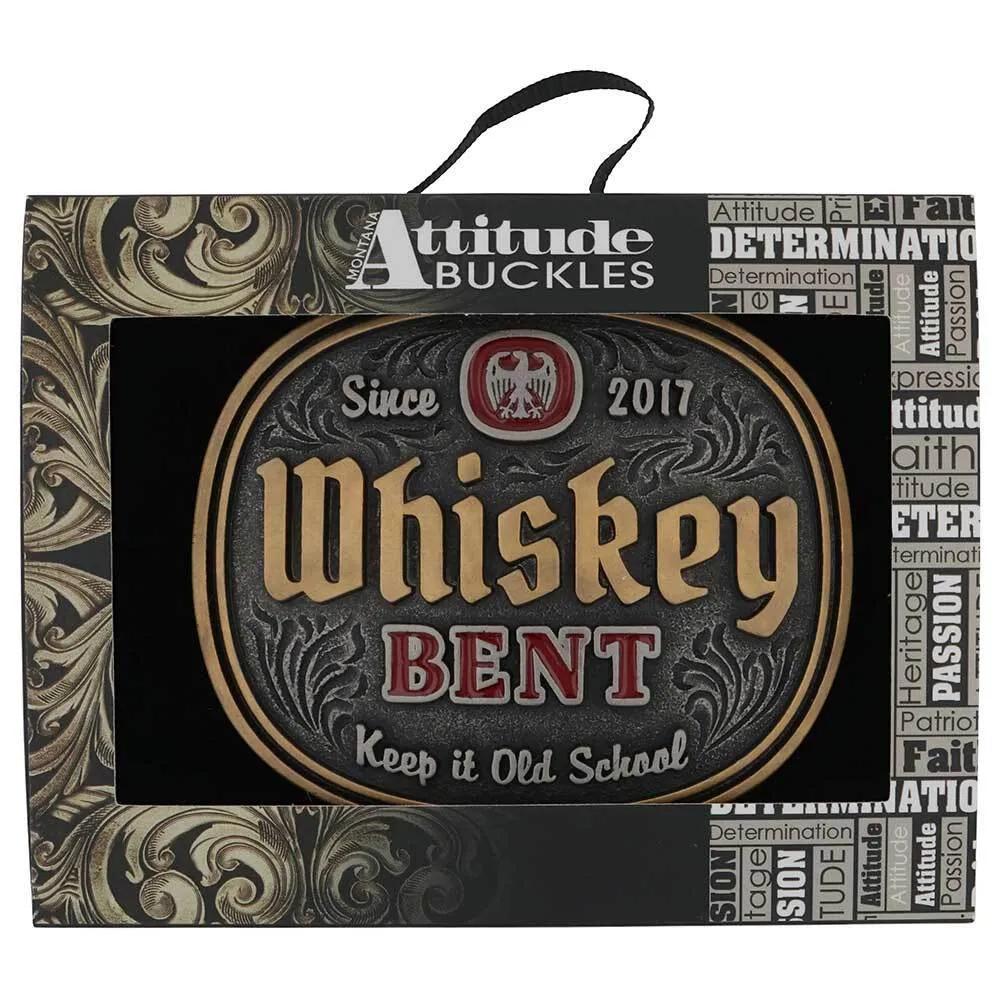 Montana Silversmith A1018WR Keep it Old School Whiskey Bent Attitude Buckle
