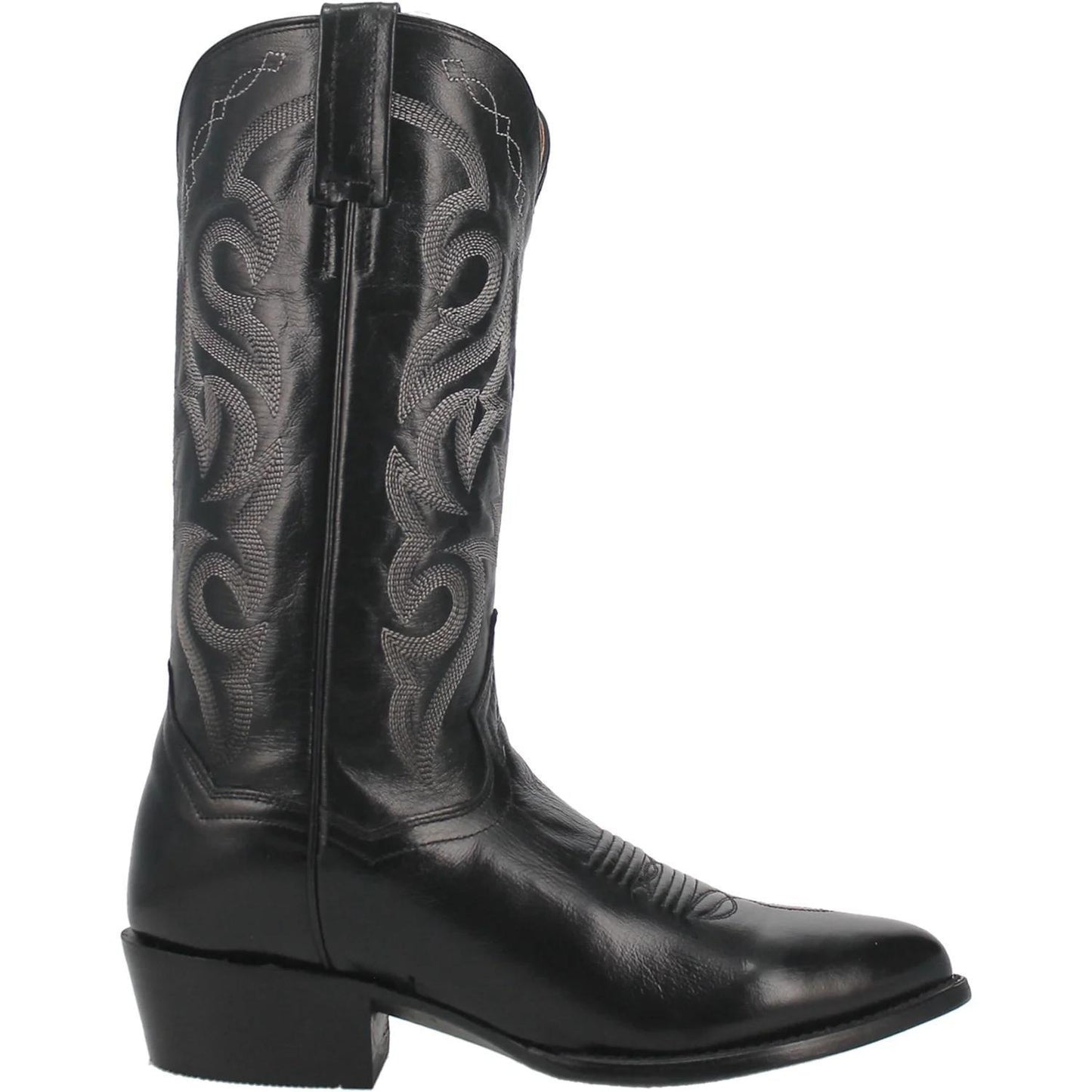 Dan Post DP2110R MILWAUKEE-ROUND TOE-BLACK