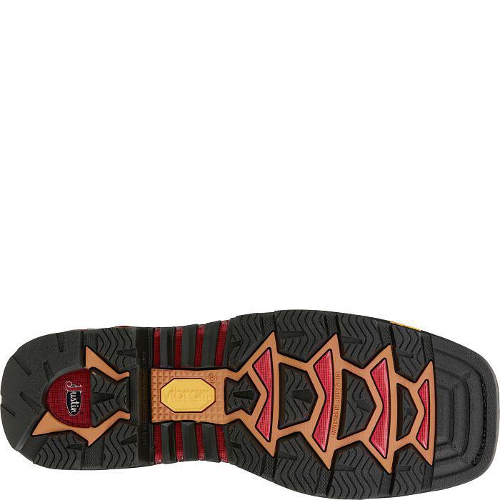 Justin WK2102 Tanker 11" Men's Steel Toe - Met Guard Work Boot