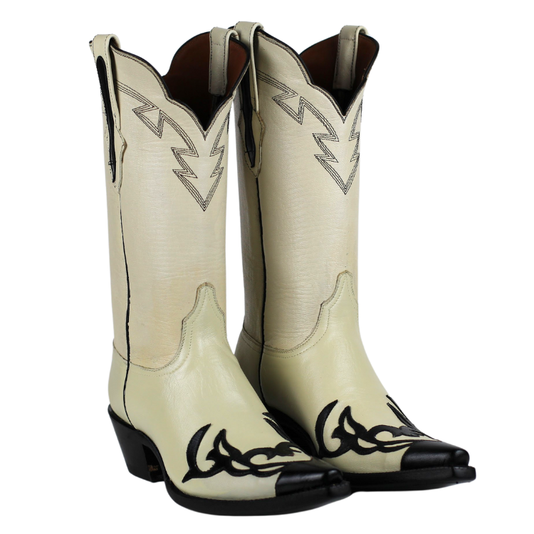 Black Jack 1477-5C4 Women's Goat - Bone & Black