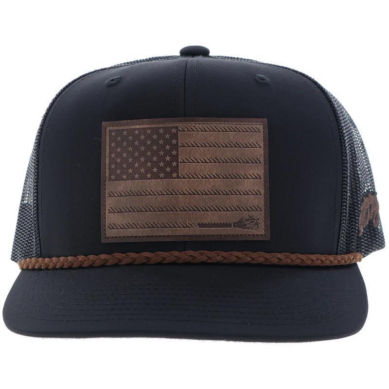 Hooey 2510T-BK Liberty Roper Hat