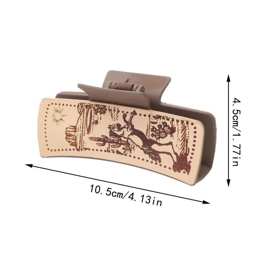 Accity CWAHA0606-2 Bronco Sunset Hair Claw Clip
