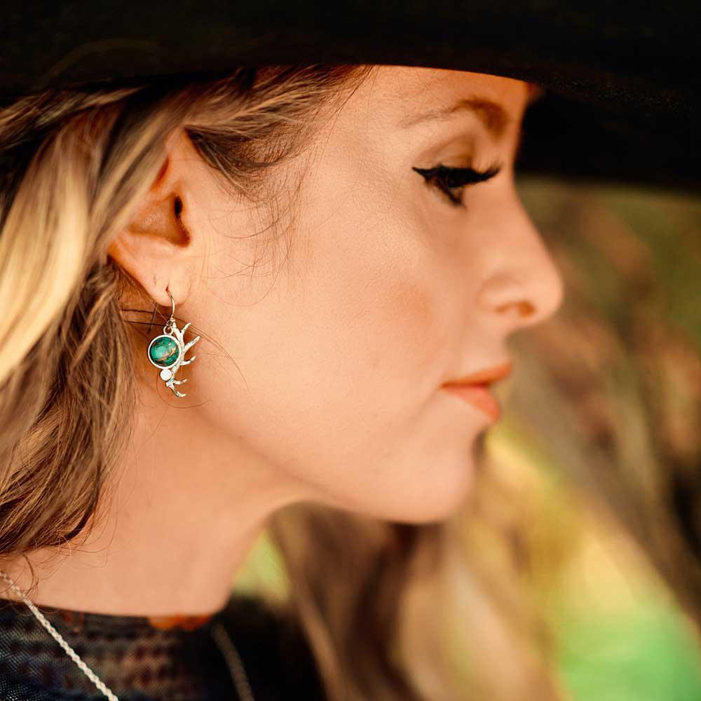 Montana Silversmith KTER5991 Turquoise Whisper Earrings