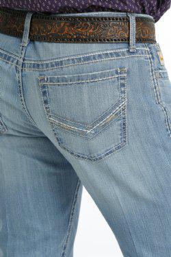 Cinch MB58836001 MEN'S SLIM FIT IAN - LIGHT STONEWASH